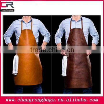 High Quality leather cooking apron for men                        
                                                Quality Choice