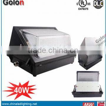 High Quality UL DLC listed 5 years warranty Outdoor LED wall lamp 120w 90w 60w 40w wall pack light