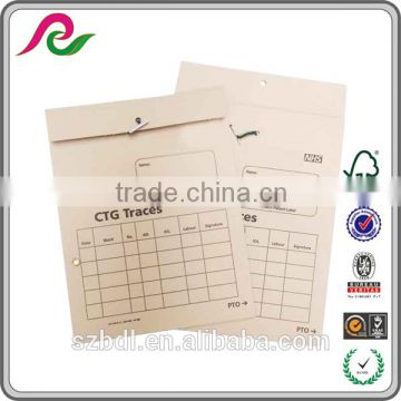 Recycled Medical envelopes CTG Envelopes