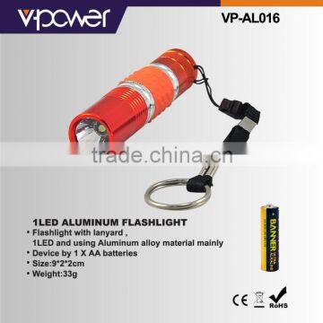 1LED ALUMINUM FLASHLIGHT