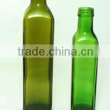 Food Grade Dark Green Glass Olive Oil glass Bottle