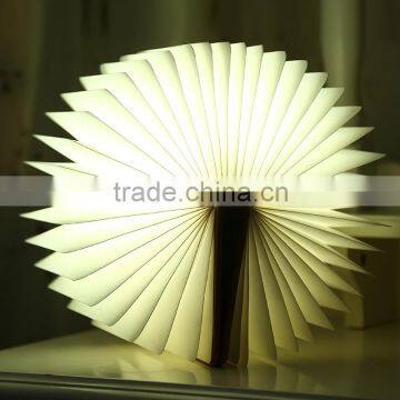 Home Decoration Lamp 4 Colors Changable Creative Book Shape Night Light LED The Lamp