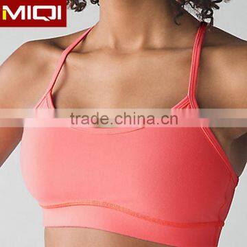 Hot Sale Fashionable Fitness Wear Custom Women Sport Top Designer Sports Bra With High Quality Fabric