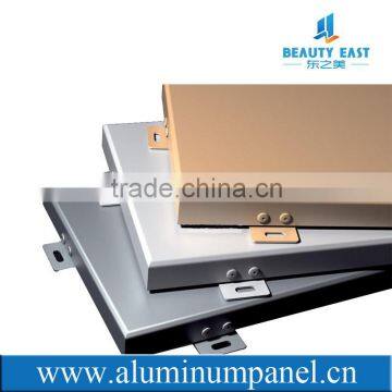 prices of aluminum roof panels curtain wall facade 3mm thick