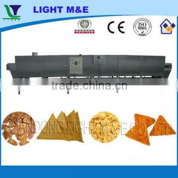 Industry Mesh Belt Hot Air Gas Heated Corn Flakes Baking Oven