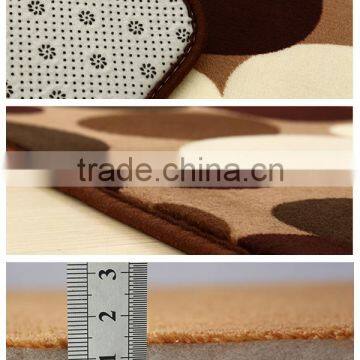 2015 New Phoenix Dancing Beautiful Design Printed Hot Selling Polyester Coral Velvet Carpet photo-2