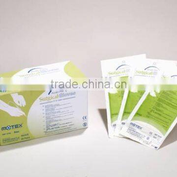 Chlorinated Powdered free Medical Latex Gloves