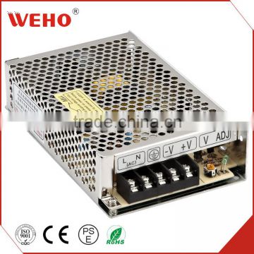 WEHO OEM S-60-12 60W 110V or 220V 12V 5A CCTV UPS Switching Model Power Supply