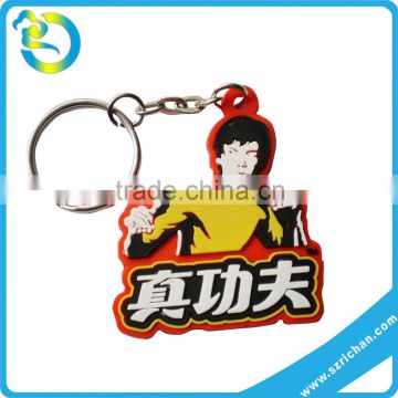 Promotional Gift 2D/3D Logo Effect Custom Soft PVC Keychain