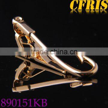 Wholesale fishhook tie bar hook tie clip