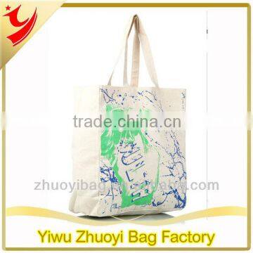 2014 Newest Canvas Shopping Bag Manufacturer In Shiny Color