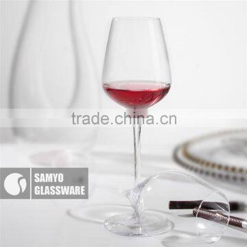 SAMYO wholesale mouth blown and fancy red wine glasses