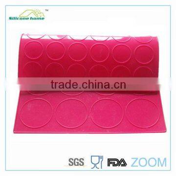 Customized macaroon silicone biscuit mat