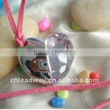 Crystal love heart jewelry promotional gift USB memory disk