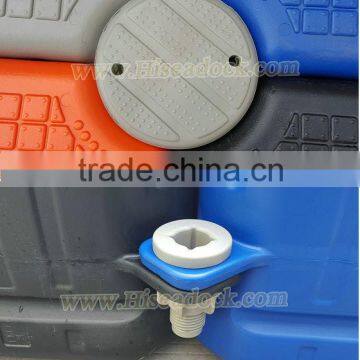 Modular pontoon cubes accessories