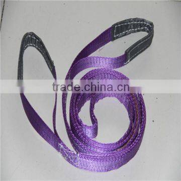 CE&GS 6:1 1t soft round slings /double ply webbing sling /lift sling/double layer lift sling