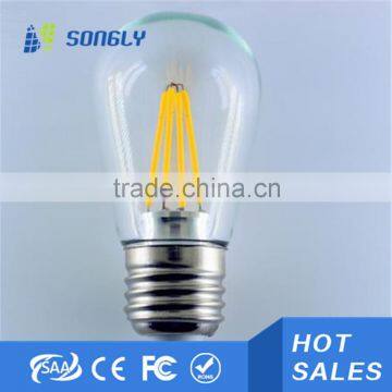 LED Edison bulb filament light bulb ST64, ST58, A60/A19, T45, G80, G95