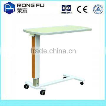 Hospital use over bed table