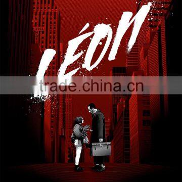 promotion poster high quality good price china custom printing / Leon poster