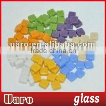 Colorful jade smalto material opus romano glass mosaic diy craft kits