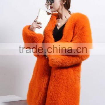 2016/2017 New Fashion Fur Coat/Women Fox Fur Coat/Winter Fox Fur Coat KZ160097