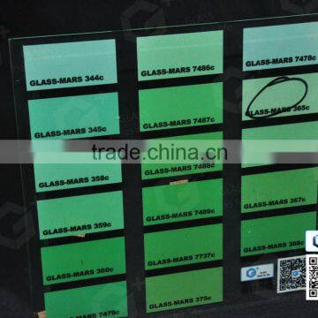 Ceramic silkscreen print glass tempered glass