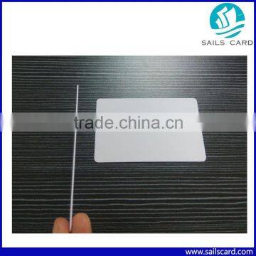 Wholesale White Color Glossy Inkjet PVC Card Without Chip