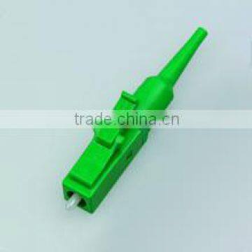 Single Mode Simplex Connector LC/APC with Ferrule and 0.9mm Diameter Boot