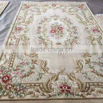 European Traditional Design Handmade Newzealand Wool Carpet Factory Whosale Chinese Antique Handmade Wool Carpet