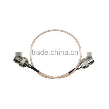 30cm White Color Jump Cable With 2 N-female Connector photo-5