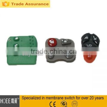 custom prototype lock keypad silicone rubber lock keypad