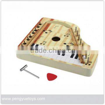 8 strings zither toy,music keyboard instrument PY1777