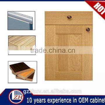 Factory direct pvc kitchen cabinet swinging door