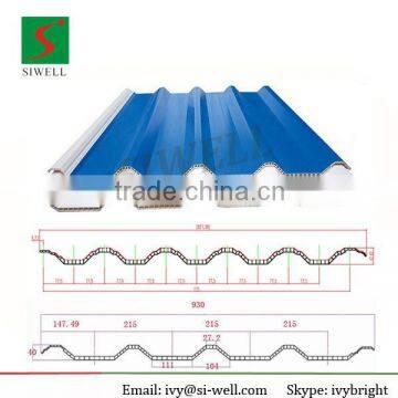 Co-extrusion hollow roofing tile mould