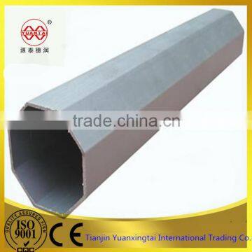 S235jr ms black octagonal steel tube in Tianjin with good price