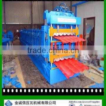 IBR and Corrugated Double Deck Roof Panel Roll Forming Machine