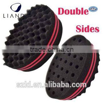 hair salon twist sponge,barber hair salon twist sponge,wave barber hair brush sponge