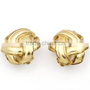 Juyuan 18k Gold Plated Whole Sales Earrings