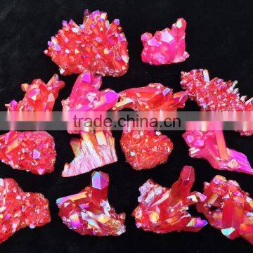 Wholesale Nature Red Crystal Quartz Cluster for Home Decoration photo-6
