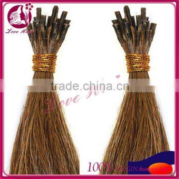 I-tip hair, keratin hair extension /prebonded hair extension