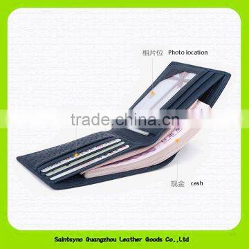 15609 High-end Classical Rfid Blocking Fashion Business Genuine Leather Men Wallet photo-2