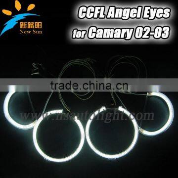 High quality for toyota camry angel eyes headlight, beautiful decoration car angel eyes