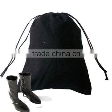 Wholesale custom cotton drawstring shoe dust bag