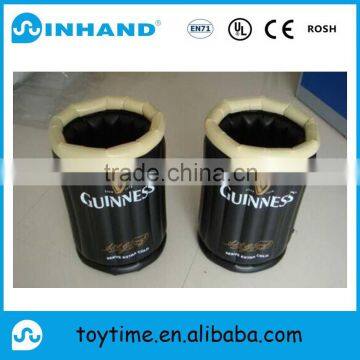 promotion pvc inflatable palm tree ice cooler, promotional beer ice bucket