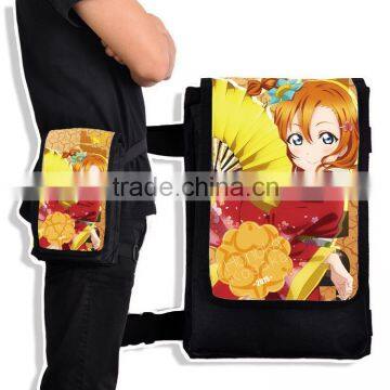 New Honoka Kousaka - Love Live Japanese Anime Fanny Pack Travel Clutch Waist Thigh Bag H0492