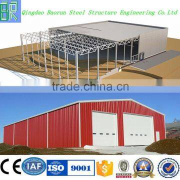 Light and fast steel structure workshop