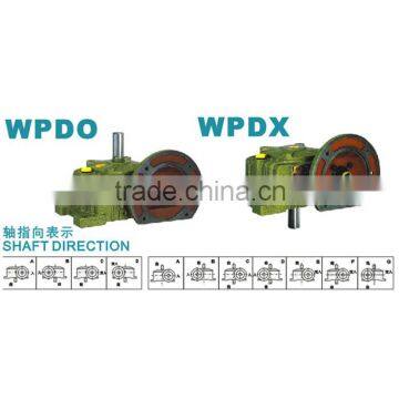 WPDO WPDX Worm gear speed reducer series