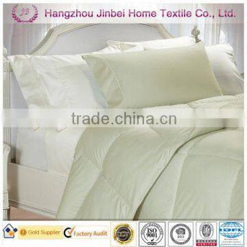 Sand White Goose Feather Comforter photo-3