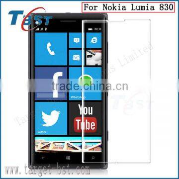 Hot selling Anti Explosion tablet tempered glass screen protector for Microsoft Nokia Lumia 830 0.08/0.15/0.2/0.26/0.33/0.44mm