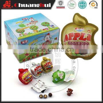 New Products 2015 Apple Chocolate Surprise Egg with Toy, Apple Chocolate Toy Egg